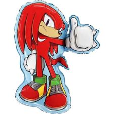 SONIC the HEDGEHOG KNUCKLES GIANT FOIL BALLOON 66cm - kids party  FAST DISPATCH