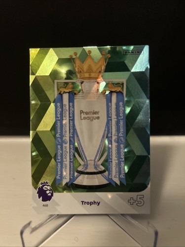 Premier league trophy card - league,