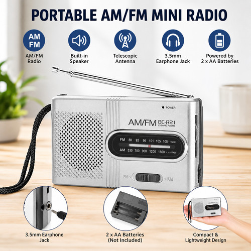 Portable mini pocket - mini, am
