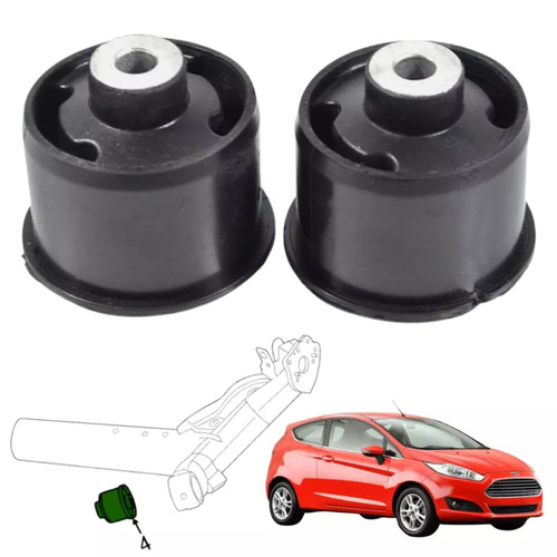 Rear axle subframe bushes - axle, pair