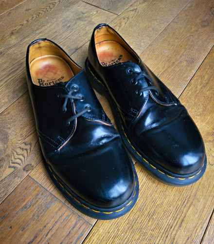 Martens 1461 leather shoes - martens,