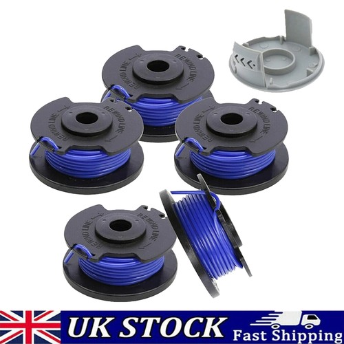 Trimmer spool and line cap - and,