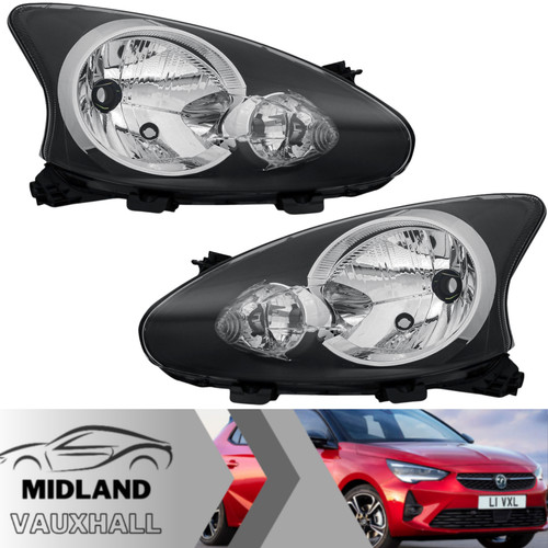 Pair toyota aygo - pair, headlights