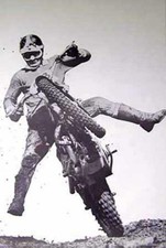 SUPER JUMP Vintage Dirt Bike