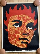 Shepard Fairey Obey Collage Girl Print!