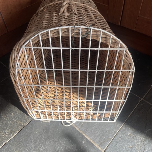 Vintage wicker basket medium - vintage,
