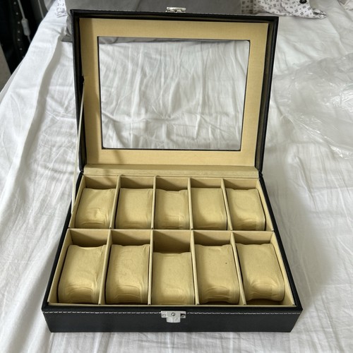 Watch display box - with, 10