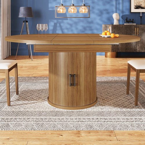 Extendable dining table - dining,