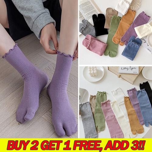 Women split toe socks - split,