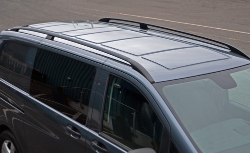 Black roof rack - roof,