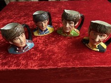 The Beatles Made In 1984 Vintage Toby Jugs Excellent Condition