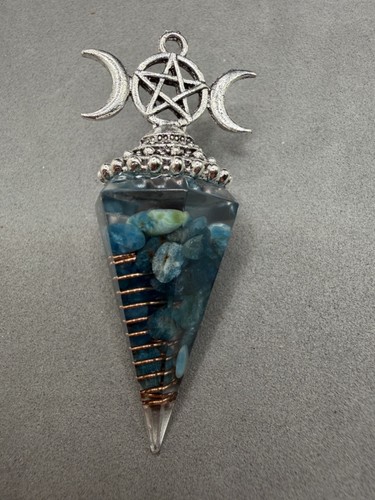 Apatite crystal orgonite - crystal,