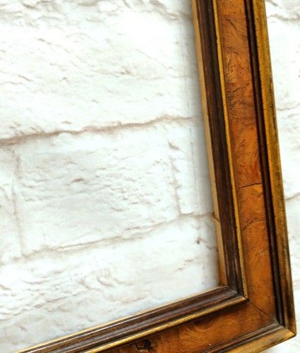 Antique large burl veneer - antique,
