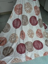 Floral Curtains Large Ashley Wilde 82in L 90 in W Botanical Eyelet Lined 