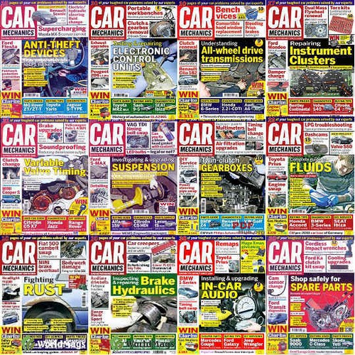 Magazine car mechanics motor - magazine,
