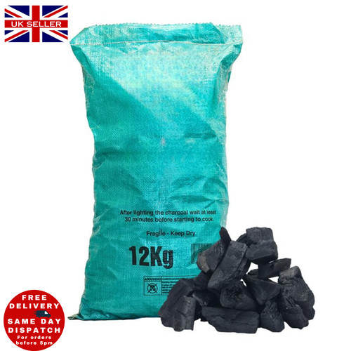 12kg restaurant grade charcoal - 12kg,