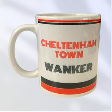 Cheltenham Town Wanker Mug Cup Tea Funny Joke Novelty Gift Idea Fan Birthday
