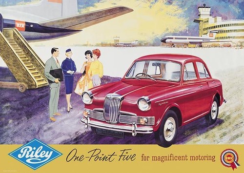 Riley plane classic car - 1.5,