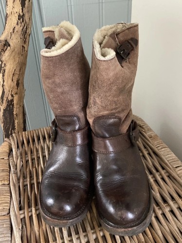 Ash women brown biker - ash,