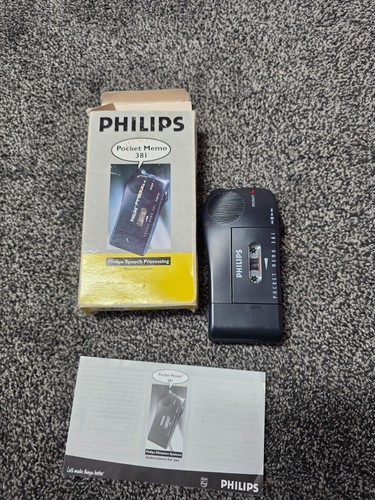 Philips pocket memo 381 mini - philips,