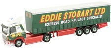 Oxford Diecast STOB024 Eddie Stobart Collection Leyland DAF FT85CF Curtains. OO