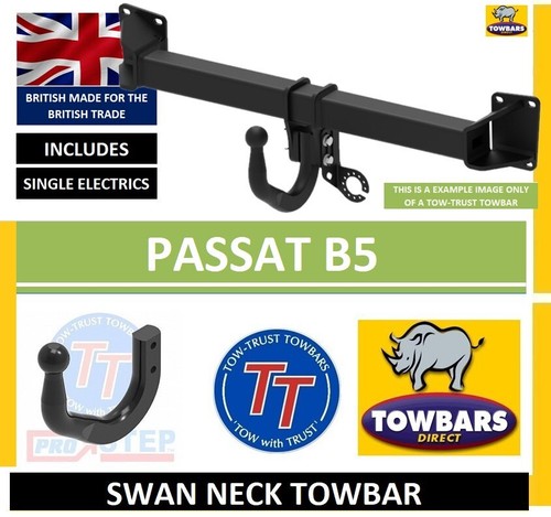Swan neck towbar for - neck, vw