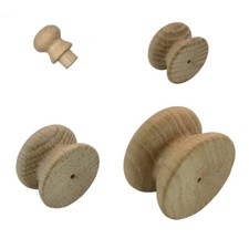 * Wooden OAK Drawer Knobs