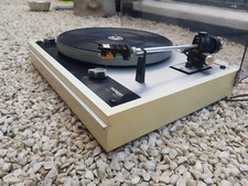 THORENS TD 160 TURNTABLE RARE ! WHITE COLOR. AT12XE CARTRIDGE 