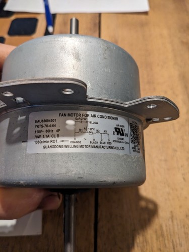 Welling window fan motor - welling,