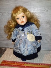 Porcelain doll "Lucy 13"(33cm) by Leonardo Collection Display 