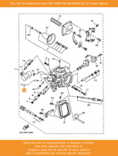 YAMAHA Hose, 5JX-14987-00 OEM
