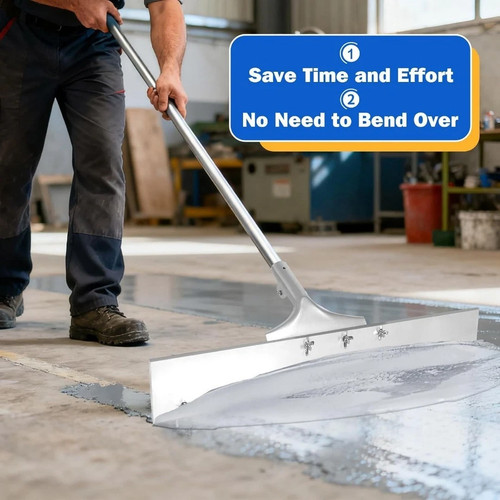 Pin leveller screed rake for - pin,