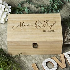 Wooden Personalised Keepsake