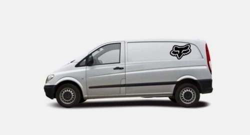 Fox decals van stickers - decals,