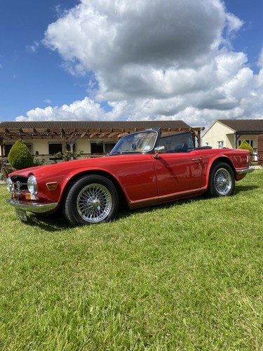 Triumph tr6 1974 - triumph, pi