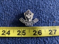 Vintage Rally Badge Chequers