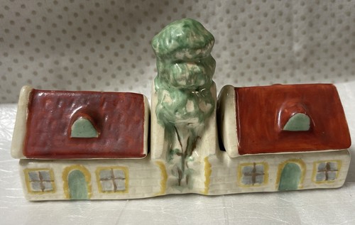 Cottage ware salt pepper set - salt,