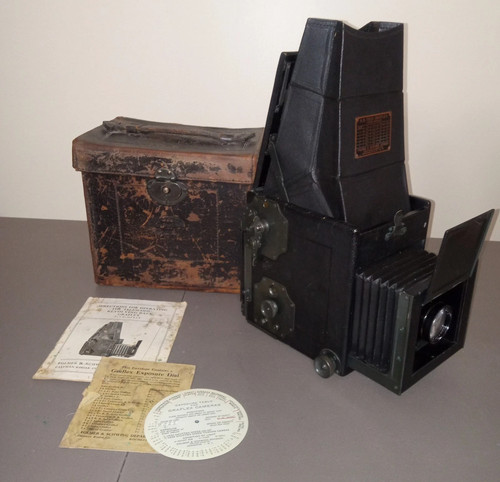 Tele graflex camera with - ,