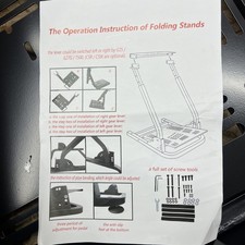 Racing Steering Wheel Stand