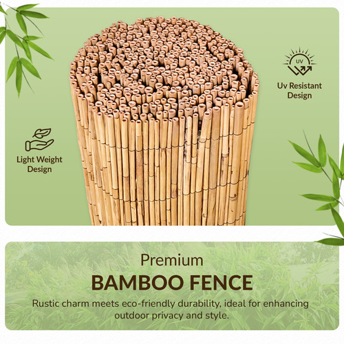Bamboo fence panel - panel, screening