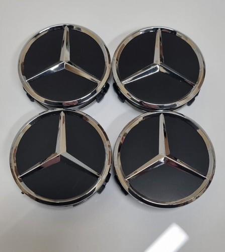 Black chrome 75mm - chrome,