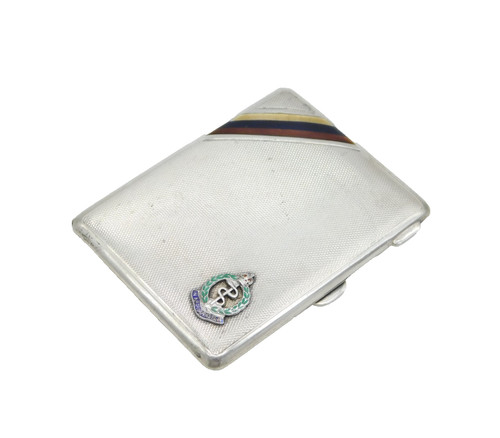 Wwii sterling silver enamel - wwii,