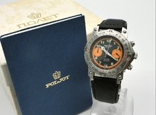 Beautiful & Rare Russian Poljot Aviator Mechanical Chronograph. P3133. FULL SET 