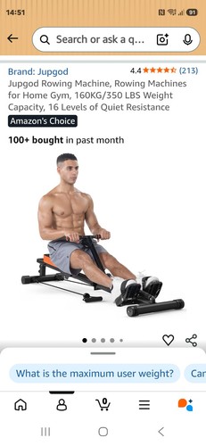 Rowing machine - rowing,