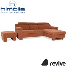 Himolla Planopoly Fabric Set Corner Sofa Braun Camel Sofa Couch Manual