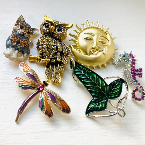 Brooch job lot vintage - brooch,