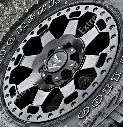Black at5 alloy wheels - 18",