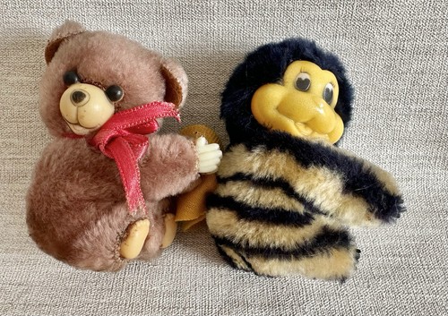 Bee teddy toy vintage - bee,