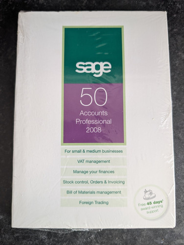 Sage accounts 2008 v14 - 50,