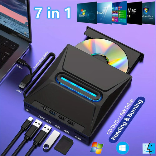 External usb 0 dvd cd - 1,